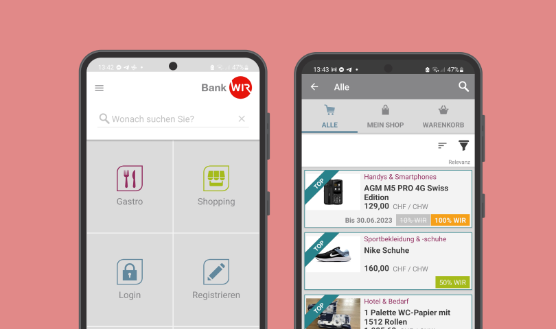 Screenshots wir market